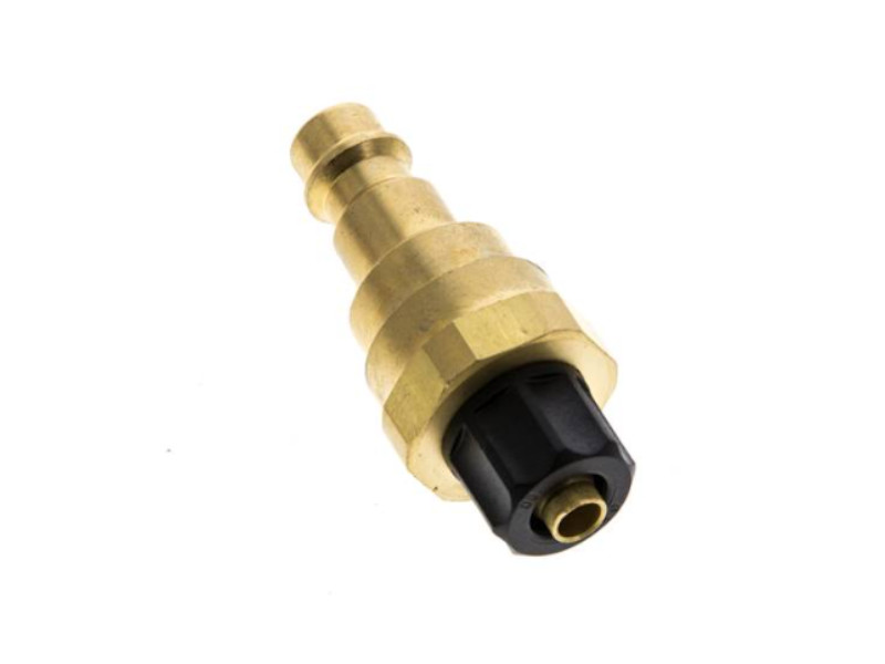 K-Stecker mit ÜWM und Rückschlagventil