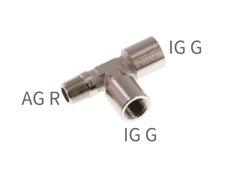 AG R - IG G - IG G Messing vernickelt