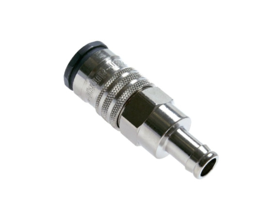 Kupplungsdose mit Schlauchtülle 10 mm NW 10 Messing / Stahl