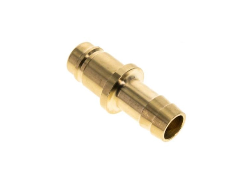 Kupplungsstecker mit Schlauchtülle 13 mm NW 15 Messing