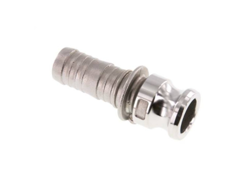 K-Stecker mit Schlauchtülle Edelstahl - Typ E