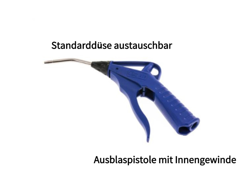 fein dosierbare Ausblaspistole Innengewinde IG G 1/4" mit Standarddüse VR austauschbar