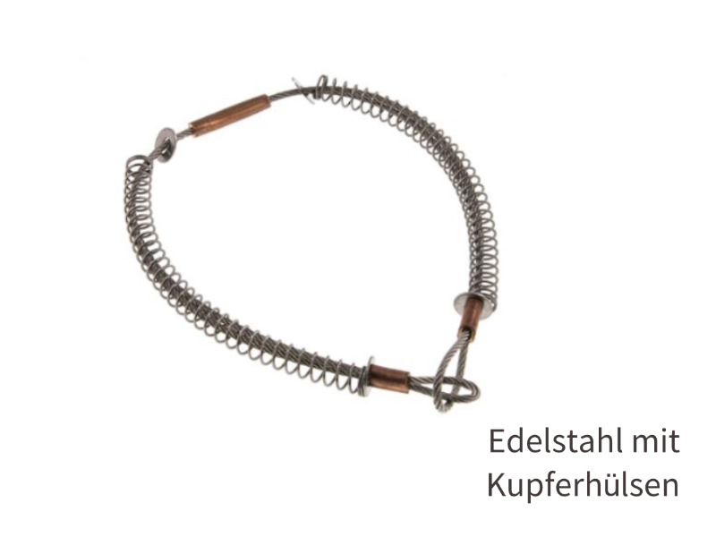 Schlauchsicherungskabel für Schlauch AD 35-75mm Länge ca. 90 cm Edelstahl