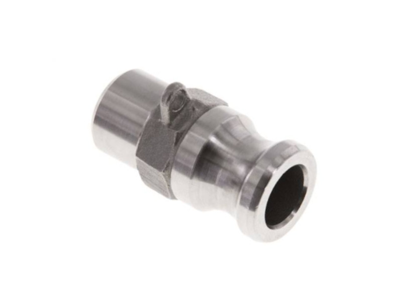 K-Stecker mit Anschweißenden Edelstahl - Typ F (AS)