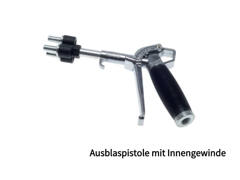 TYPHOON Hochleitungs-Ausblaspistole Kupplungsstecker NW 7,2 mit 3-fach Jet-Düse