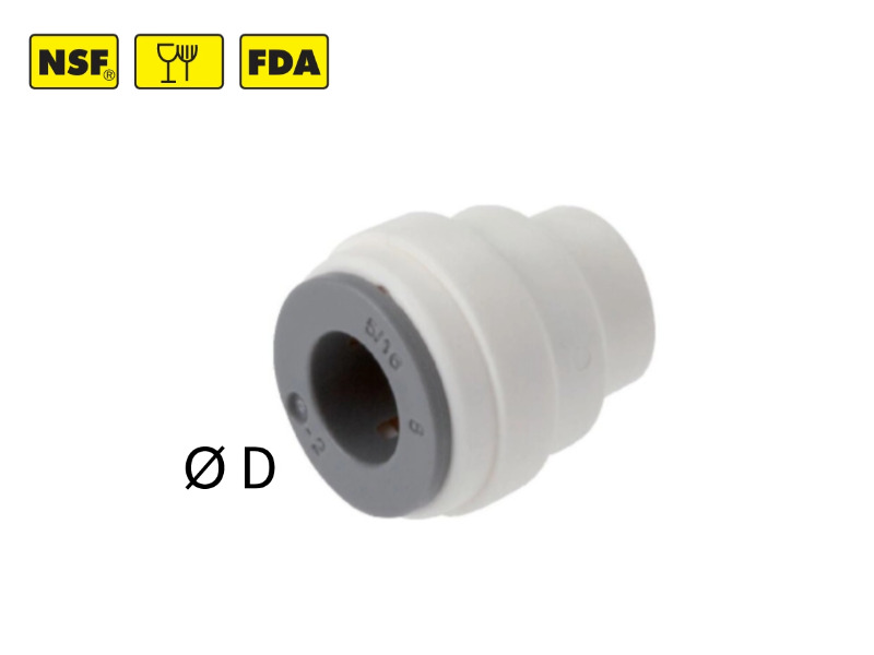 Steckkappe IQS-LE (Inch) für Schlauchleitungen