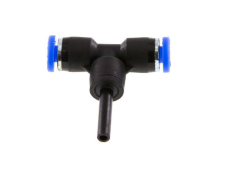 T-Steckverbinder mit Stecknippel 12 mm IQS-Standard