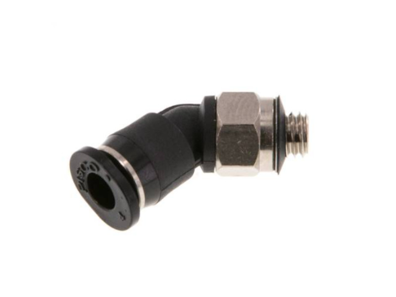 45° Winkel Steckverschraubung IQS-Mini