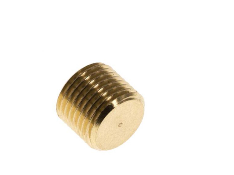 Verschlussschraube AG G 1/4" mit Innensechskant ohne Bund Messing 