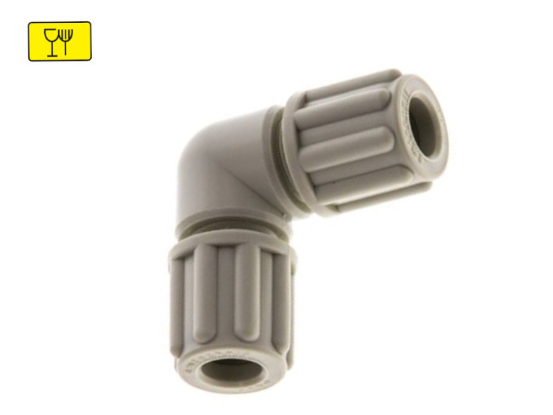 Typ PP 90° Winkel Schlauchverbinder 