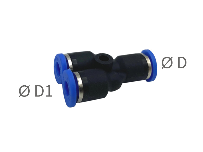 Y-Steckverbinder 6mm - 6mm - 6mm IQS-Standard
