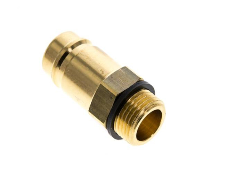 Kupplungs-Stecker mit Außengewinde NW 15