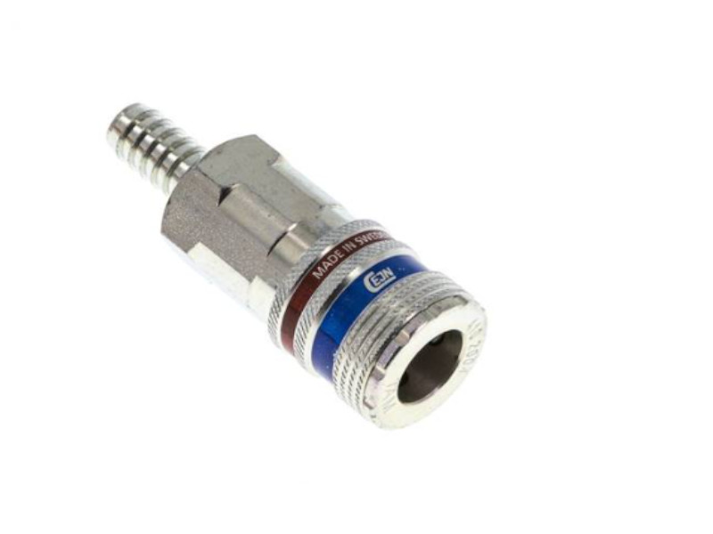 Sicherheits-Kupplungsdose mit Schlauchtülle 19 mm tatsächliche Nennweite 10,4 mm