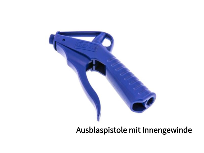 fein dosierbare Ausblaspistole Kupplungsstecker NW 7,2 ohne Rohr und Düse