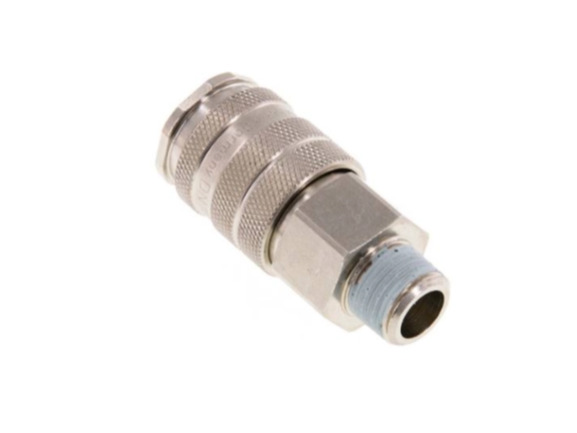 K-Dose für Stecker beidseitig absperrend mit AG NW 10