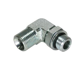 EW-Einschraubverschraubung 90° BSPP zöllig - BSPP zöllig